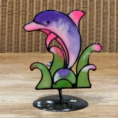 Dolphin Candle Holder (Front)