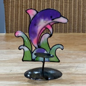Dolphin Candle Holder (Back)