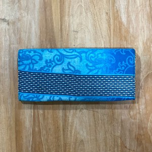 Light Blue Fabric Purse (back)