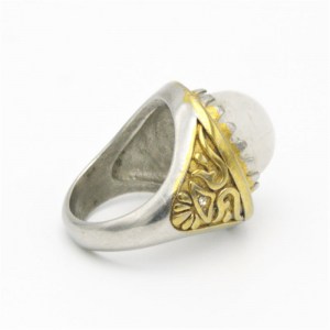 Indonesian Silver-Brass Handcrafted Ring