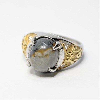 Indonesian Silver-Brass Handcrafted Ring